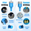 ZNXIMER Diamond Hole Saw Drill Bits - 2pcs 1-1/8" Diamond