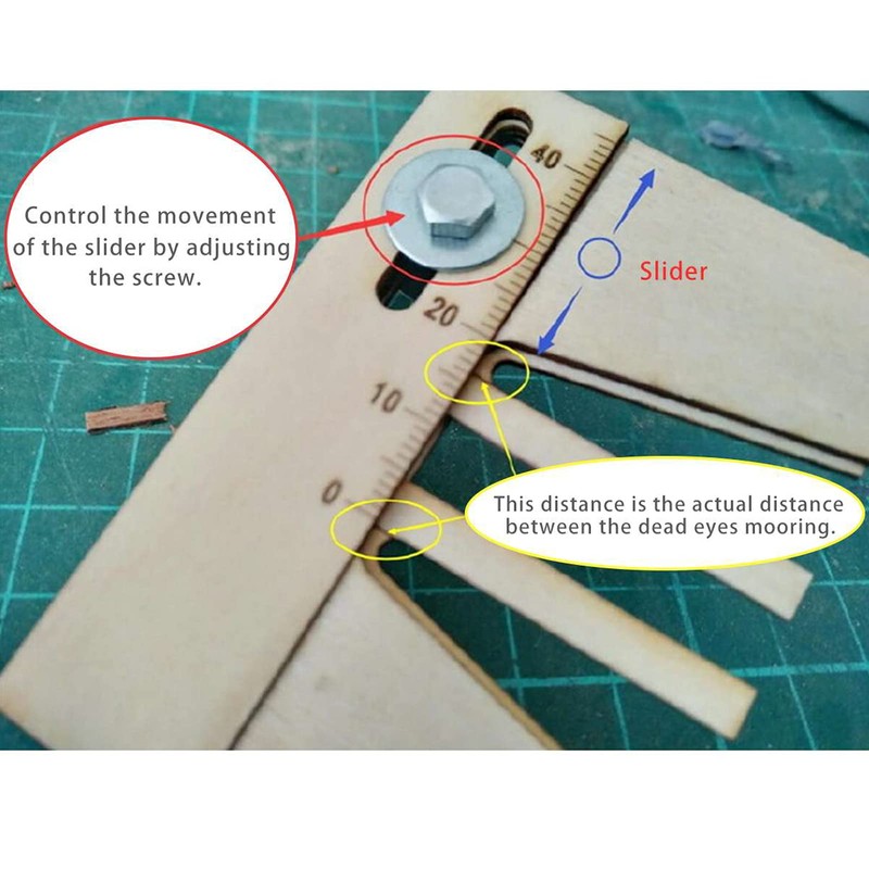 Uadme Model Making Kits, Dead Eyes Fix Hand Wood Ship