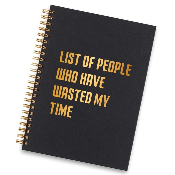 vizuzi Funny Spiral Notebooks, Funny Gag Gifts Notebook, Coworker Sarcastic
