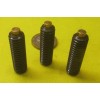 Kmac Alloy Steel Set Screws, Brass Tip, 3/8-16 x 1