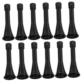 ULTECHNOVO Easy Install Steel Spring Door Stops Door Stopper Wall Protector Heavy Duty for Home