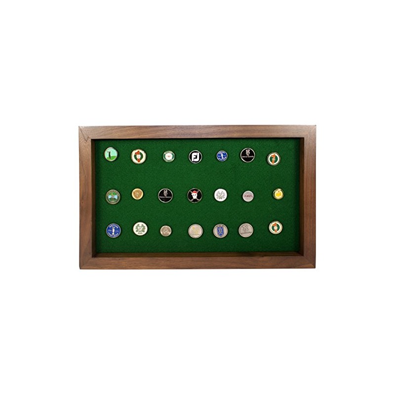 Eureka Golf Products Golf Ball Marker Display Case | Holds
