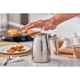 Avanti Modena Twin Wall Stainless Steel Coffee Plunger, 350 ml / 3 Cup
