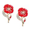 Best badge We will Remember them 2021 Red Enamel Poppy