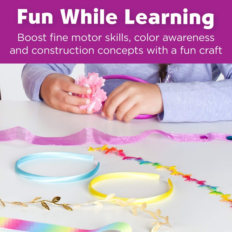 Creativity for Kids Fashion Headband Making Kit - Makes 10