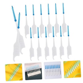 Healeved 2sets Interdental Brush Toothpicks Tooth for Gaps Oral Care Kit for Family Travel Work 200pcs*2