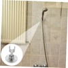 SEWACC Stainless Steel Adjustable Wall Mount Holder Handheld Shower Wand
