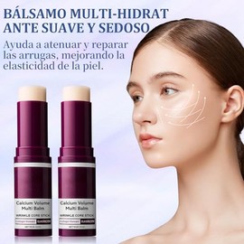 Cemenrete Cal cium MultiBalm, Calcium Mu lti Balm AntiAging, Wrinkle Core Stick, Cemenrete Calcium MultiBalm, Reafirmante e Hidratante para La Piel, Apta para Ojos,Cuello y Rostro