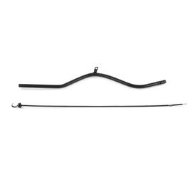 Engine Transmission Dipstick Tube 33.5in Long Oil Level Measurement Tool Black for Turbo 350