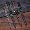 BISONSTRAP Rally Men's Leather Watch Strap Width 18 mm 20