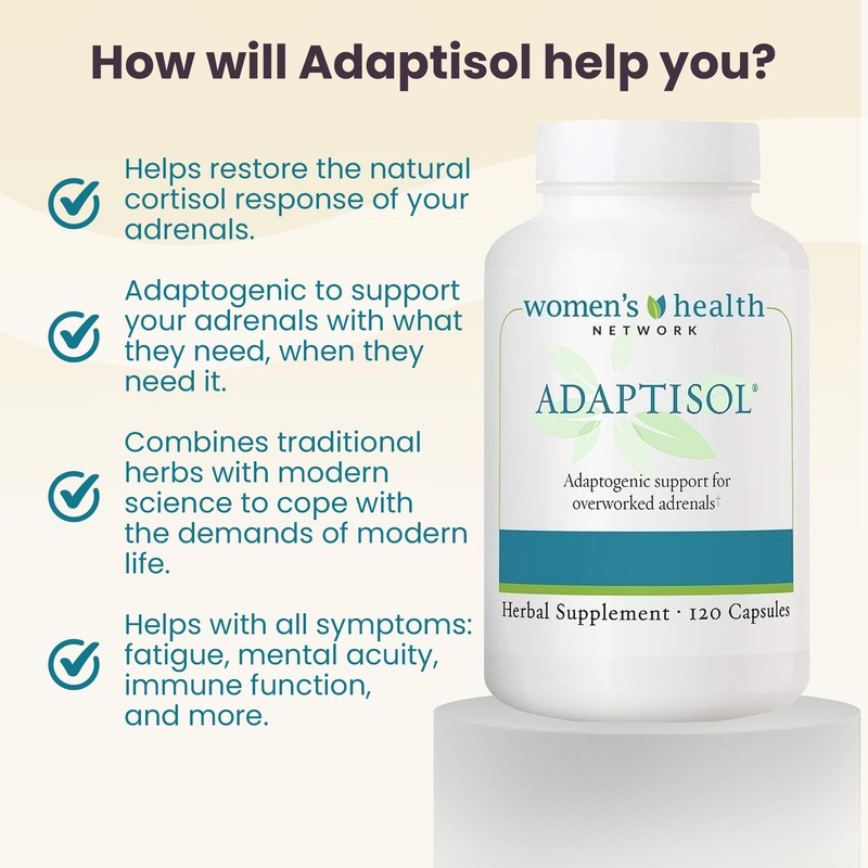 Women's Health Network Adaptisol™ - Helps Normalize Cortisol Function and
