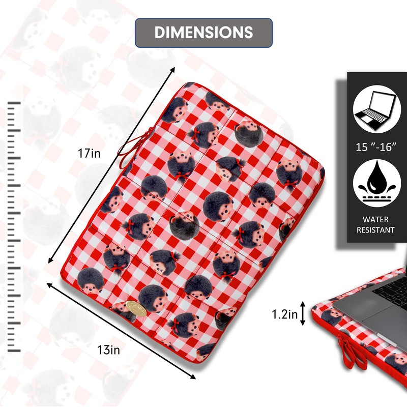 Sonix | Puffy Laptop Sleeve | 15-16 Inch, Quilted Pillow