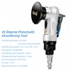 45 Degree Pneumatic Chamfering Tool, Mini Metal Working Fabrication Air
