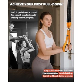 Abahub Ligas Resistencia para Ejercicio, Ligas para Ejercicio, Gym en Casa | Incluye 2 Agarres para gym, 2 Anclajes de Puerta, Bandas de Resistencia p