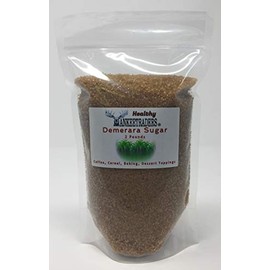 YANKEETRADERS, Demerara Sugar (Unrefined Sugar) ~ 2 Lbs