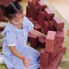 Kaplan Early Learning Jumbo Brick Blocks - 44-Piece Durable Cardboard