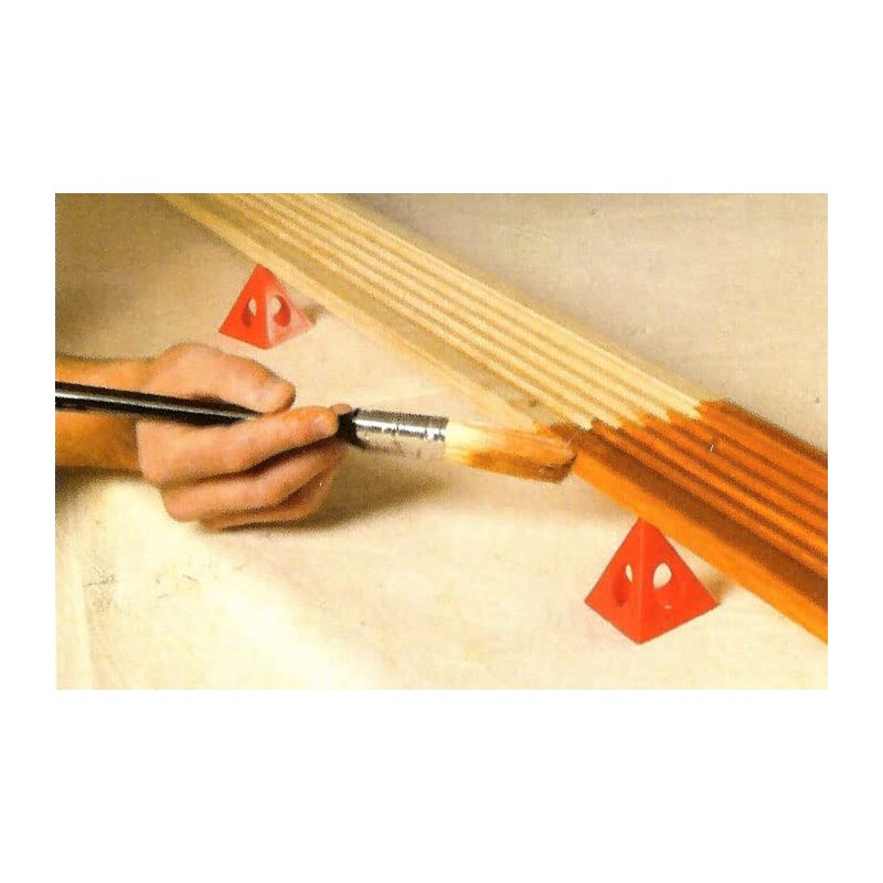 Esco 61x52(H)mm Painters Pyramid (10pcs) EA109NP Yellow