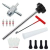 SKIKHN Tyre Valve Repair Kit, 13 Pieces Tyre Valve Puller