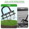 Lawn Aerator - Aerator Lawn Tool, Manual Metal Spike Lawn