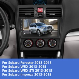 Car Radio Stereo Android 12 for Subaru Forester WRX Impreza 2013 2014 2015, 9 inch Touch Screen 2G+32G Head Unit with Carplay/Android Auto SWC GPS WiFi Bluetooth FM RDS AM DSP