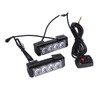 24W 12V 8LED Strobe Lights Bar High Brightness Warning Caution