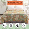 HOORDRY 4-Layer Cotton Gauze Blanket - Reversible, Bohemian Style with