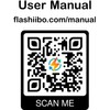 Flashiibo Fob v1 Black, NFC Tag Emulator, 1 Save Lot,