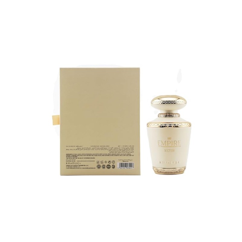 Khadlaj Empire Victor Eau de Parfum Spray for Unisex, 3.4