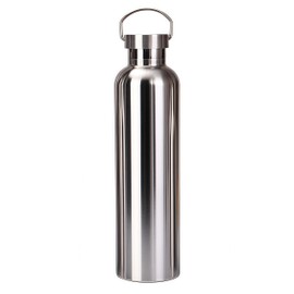 Vacuum Insulated Stainless Steel Water Bottle Insulated Water Bottle Wide Mouth Insulated Metal Bottle for Cold Drinks I BPA-Free Bottle for Travel (34oz)