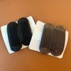 Natural Hair Volume Clips for Crown Parting (2 Pcs) Updo Black Volume Clips 2P 6ea