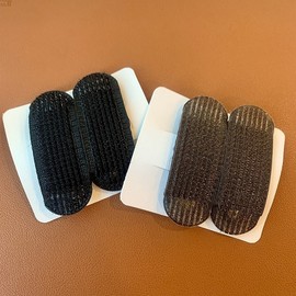 Natural Hair Volume Clips for Crown Parting (2 Pcs) Updo Black Volume Clips 2P 6ea