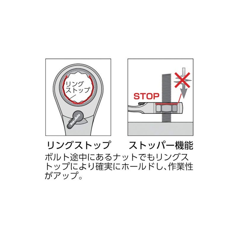 Pro-Auto RGW-10 Reverse Gear Wrench 10mm