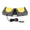 Elprico USB Foot Pedal, Double Foot Switch, Mechanical Switch with