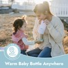 Papablic Portable Travel Baby Bottle Warmer On The Go, Fits