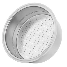 51mm Espresso Filter, 2 Cup Stainless Steel Filter Basket Compatible for CASABREWS Espresso Machine 3700Essential and 3700Pro, Double Layer Pressurized Coffee Filter for 51mm Portafilter with Circlip