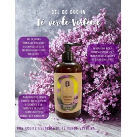 Gel De Ducha Con Aceite Esencial De Té Verde Verbena 360 Gr
