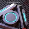 Fingertip Gyroscope Luminous Reduce Anxiety Metal Rotating Decompression Toy for