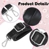 PLABBDPL Women's Leather Shoulder Strap Carry Strap, Bag Shoulder Strap