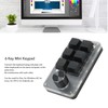 6 Key Mini Keypad with Knob RGB Light Blue Switch