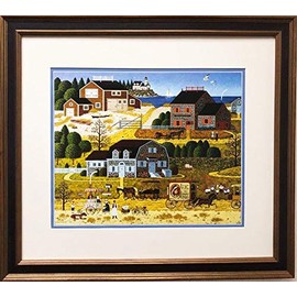 Charles Wysocki "Salty Witch Bay New Custom Framed Art