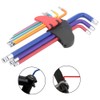 Lengthened Type Flat End Hex Wrench Set Socket Head Wrench