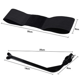 MEISH 2pcs Golf Training Aids Set Swing Alignment Corrector Trainer Arm Band Posture Correction for Men Women