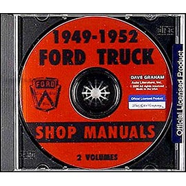 1949 1950 1951 1952 FORD PICKUP & TRUCK REPAIR SHOP & SERVICEMANUAL CD: Panel, F-1, F-2, F-3, F-5, F-6, F-7, F-8, Conventional, Cab-Over-Engine (COE), Medium Duty, Heavy Duty