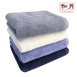 Songwol Towel Songwol Towel Antibacterial 99% Hotel Towel Heavy 180G 40 Count 10 Sheets, Dark Blue / 송월타올 송월타월 항균 99% 호텔수건 헤비 180G 40수 10장, 다크블루