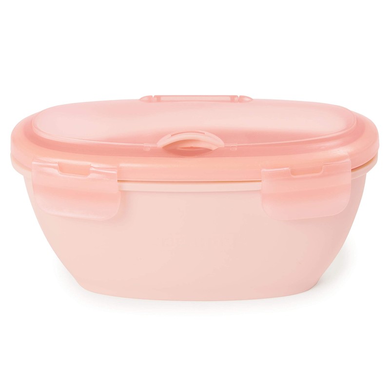 Skip Hop Easy Serve Travel Bowl and Spoon Coral