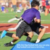 Junkin 6 Players Flag Football Belts and Flags Set Adjustable