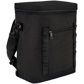Xcase Kühltasche Rucksack: Kühlrucksack mit Schulterriemen und Vordertasche, mit Reißverschluss (Kühltasche für Camping, Thermo)