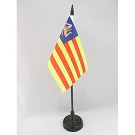 Table Flag Sicily Nationalists 15 x 10 cm - Independence Table Flag 10 x 15 cm - Flags AZ FLAG