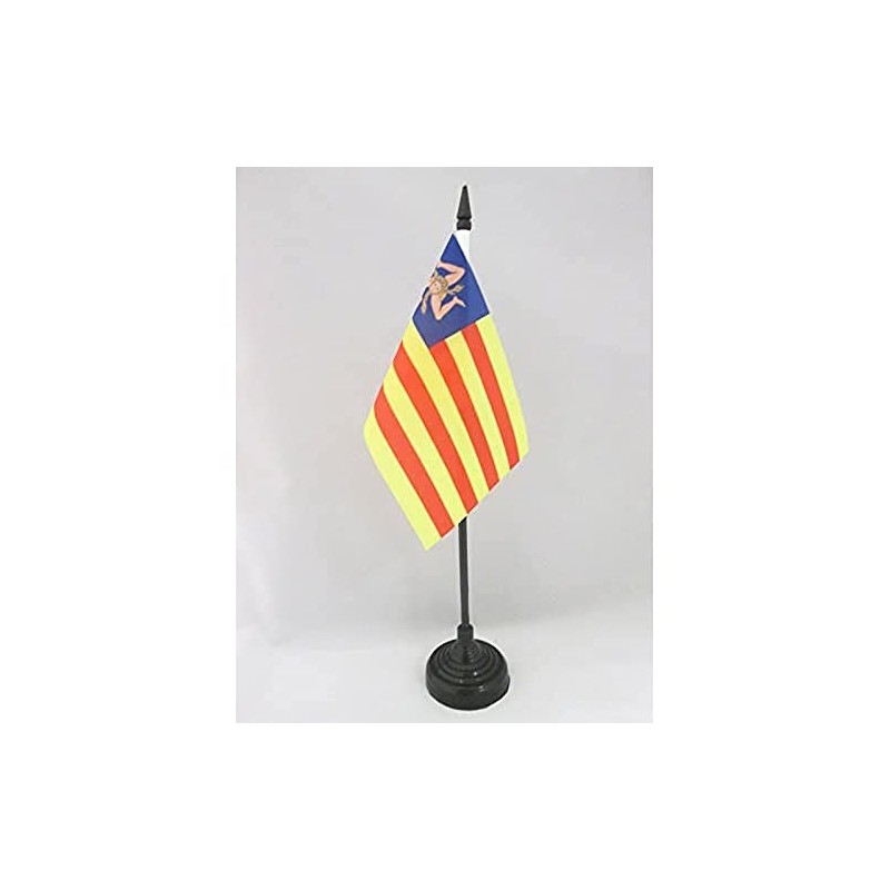 Table Flag Sicily Nationalists 15 x 10 cm - Independence