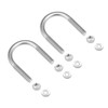 TERF® M6 X 27mm X 59mm Round U Bolts Steel